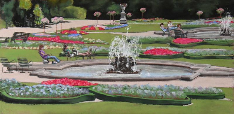 rennes thabor3.JPG - Pastel format /size 70 x 35